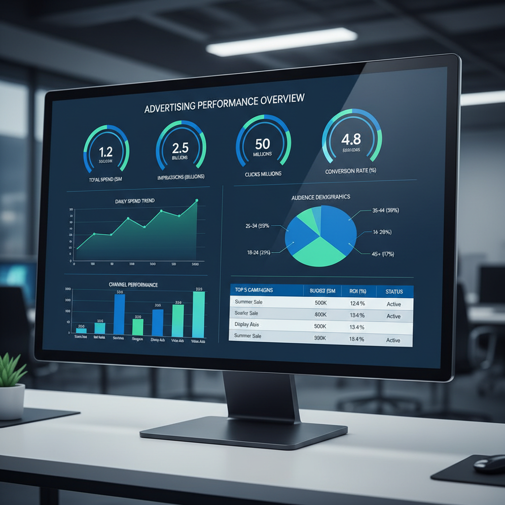 Visualizzazione dati: analisi advertising per aziende italiane