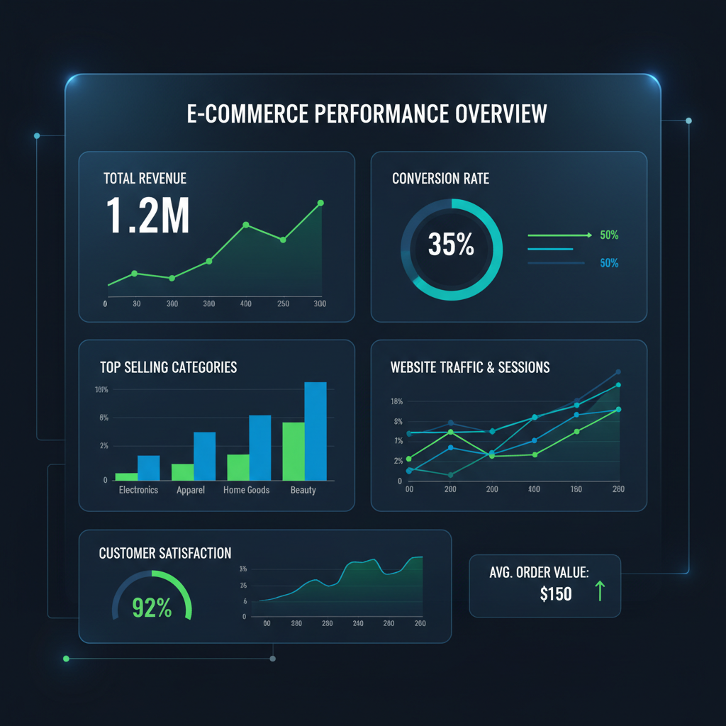 Visualizzazione dati: analisi e-commerce per aziende italiane