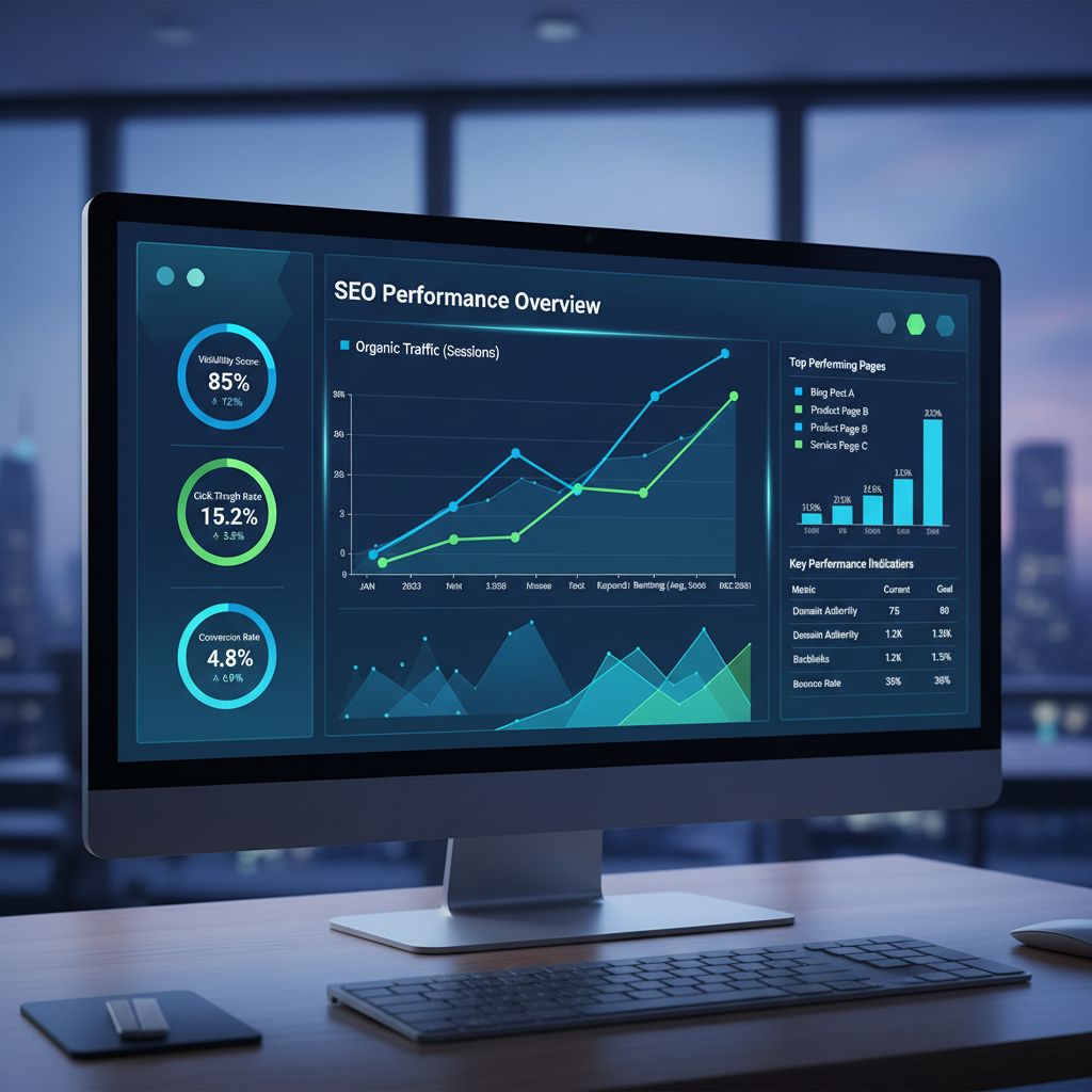 Visualizzazione dati: analisi seo per aziende italiane