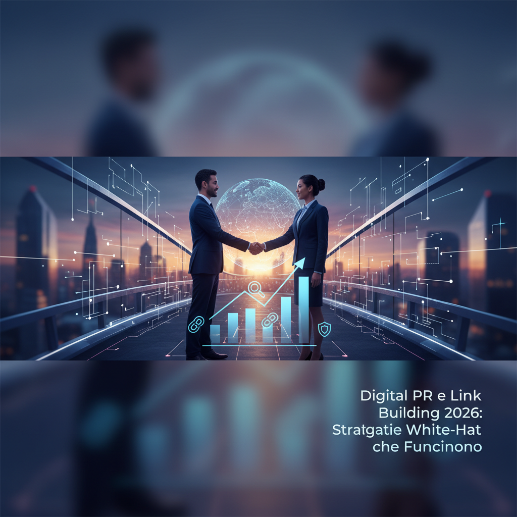 Digital PR e Link Building 2026: strategie white-hat che funzionano