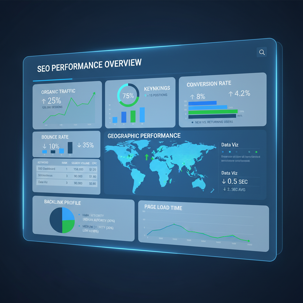 Visualizzazione dati: analisi seo per aziende italiane