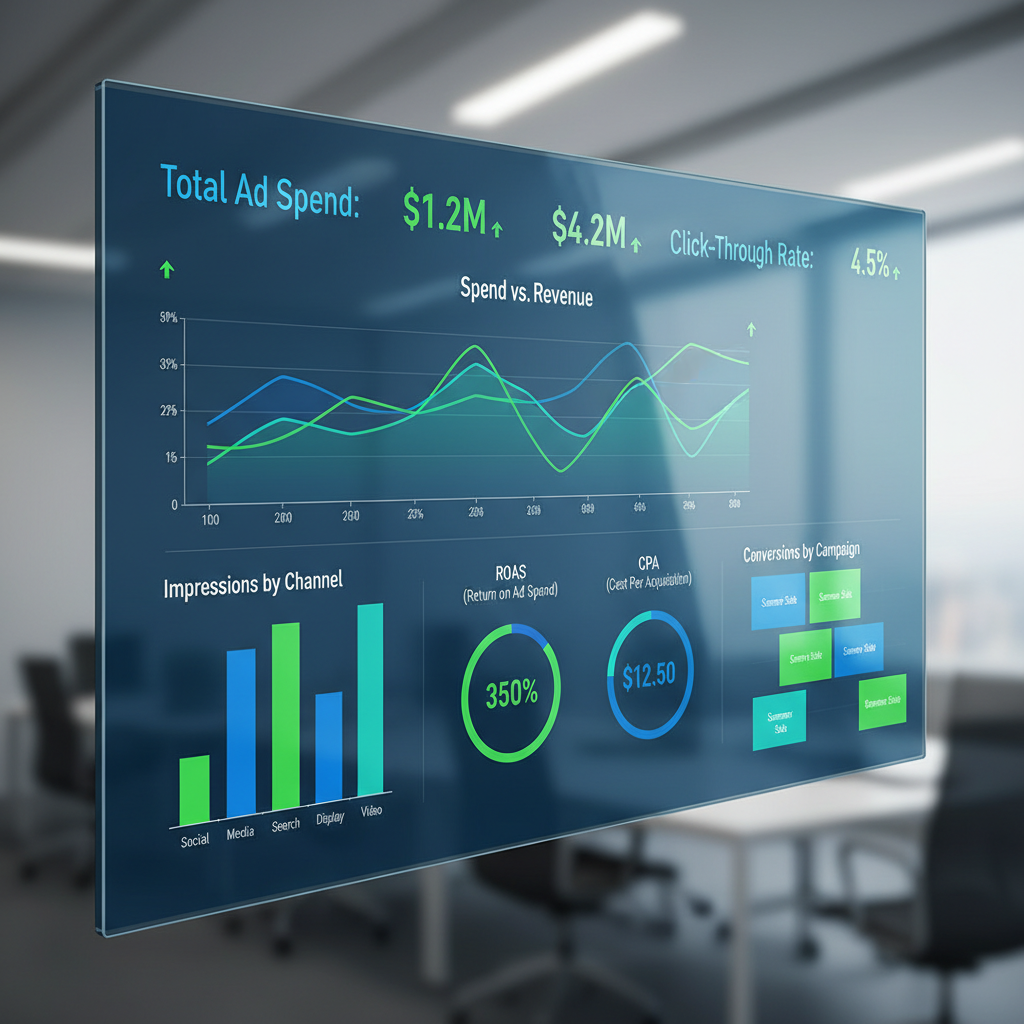 Visualizzazione dati: analisi advertising per aziende italiane