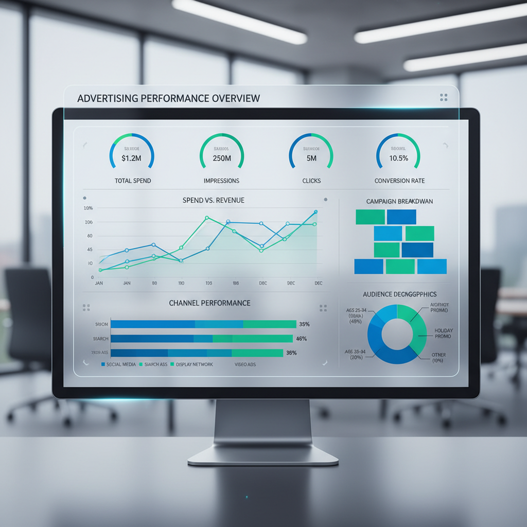 Visualizzazione dati: analisi advertising per aziende italiane