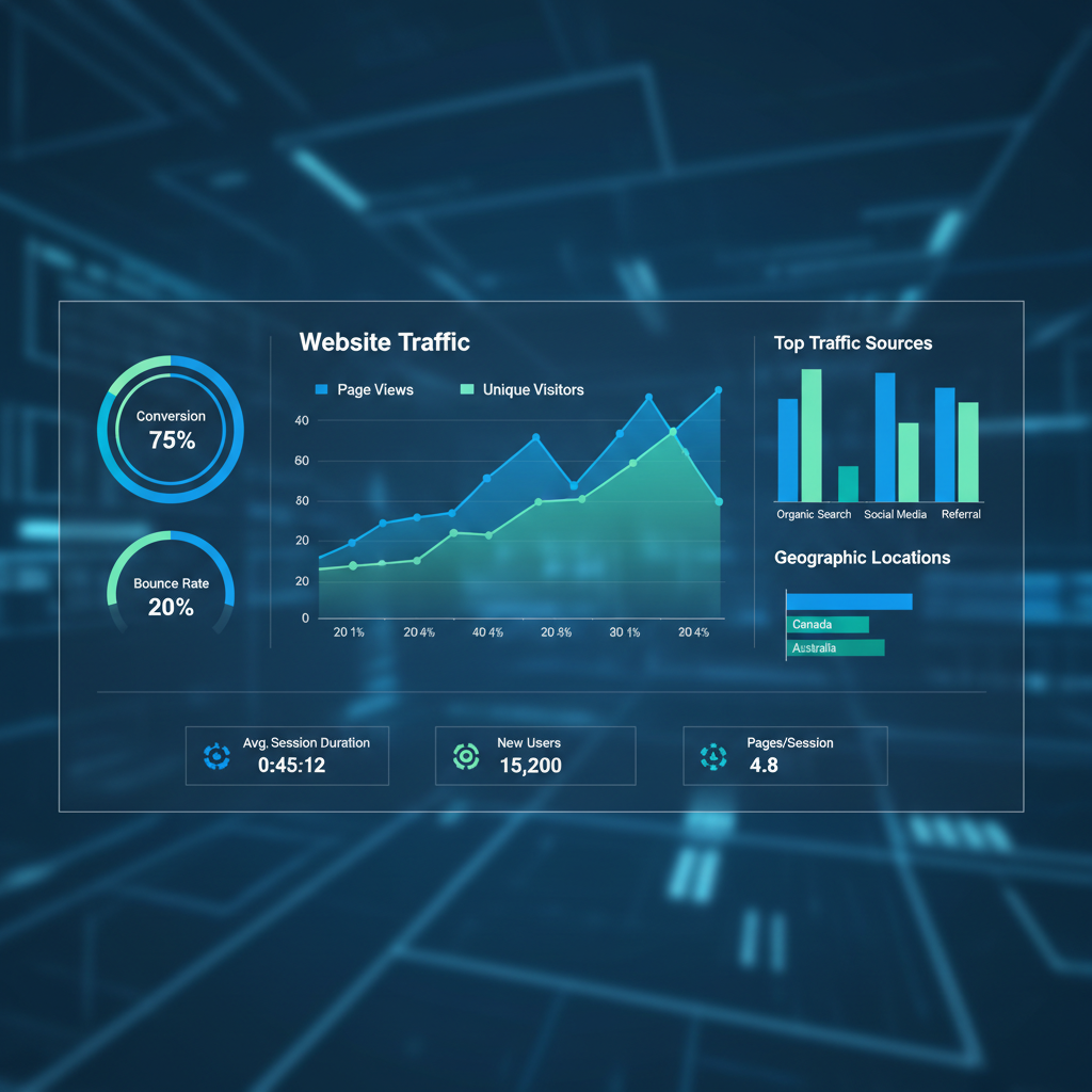 Visualizzazione dati: analisi web per aziende italiane