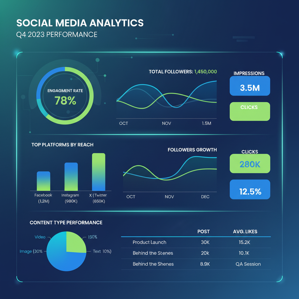 Visualizzazione dati: analisi social media per aziende italiane