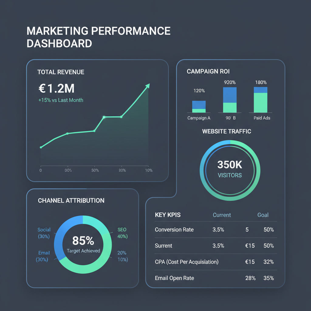 Visualizzazione dati: analisi marketing per aziende italiane