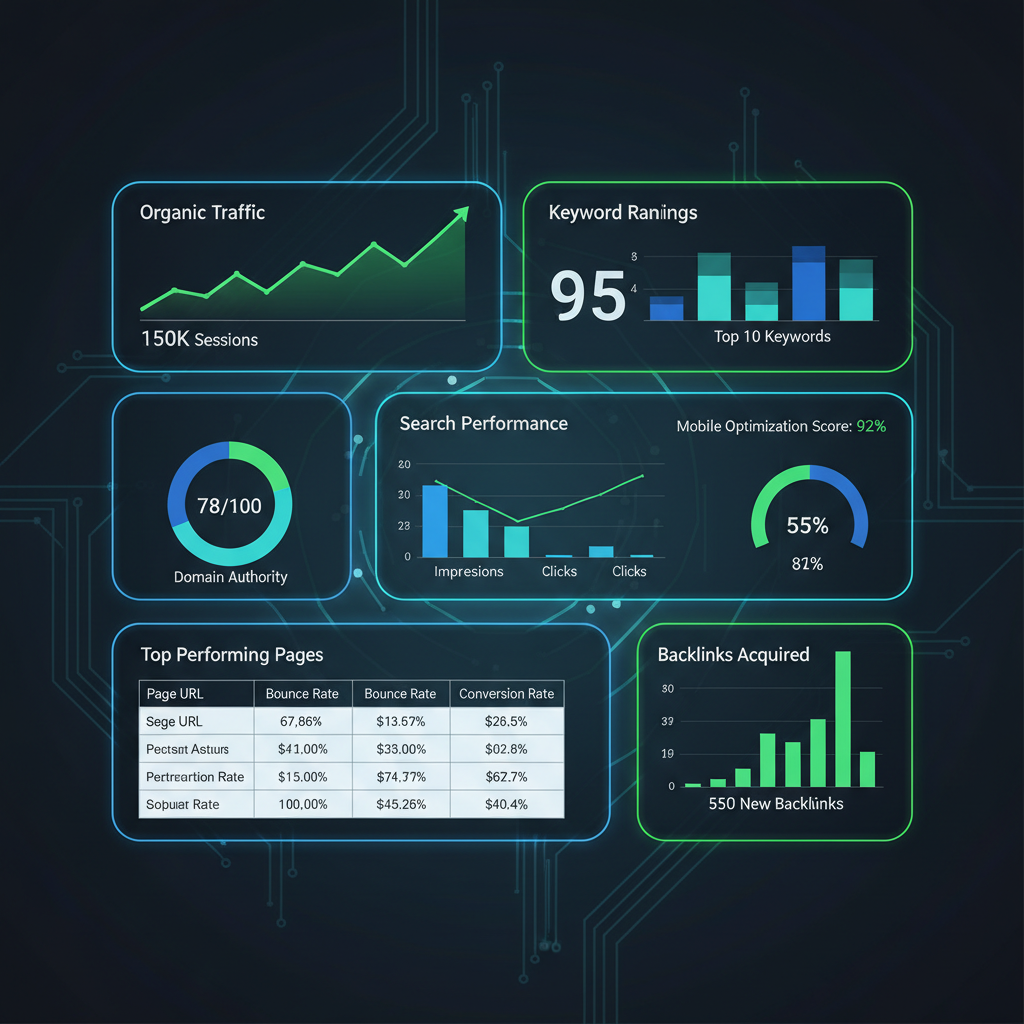 Visualizzazione dati: analisi seo per aziende italiane