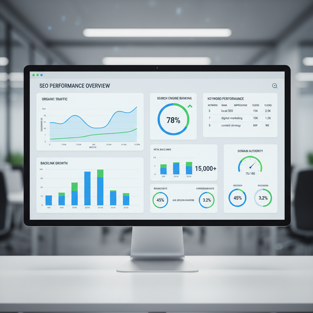 Visualizzazione dati: analisi seo per aziende italiane