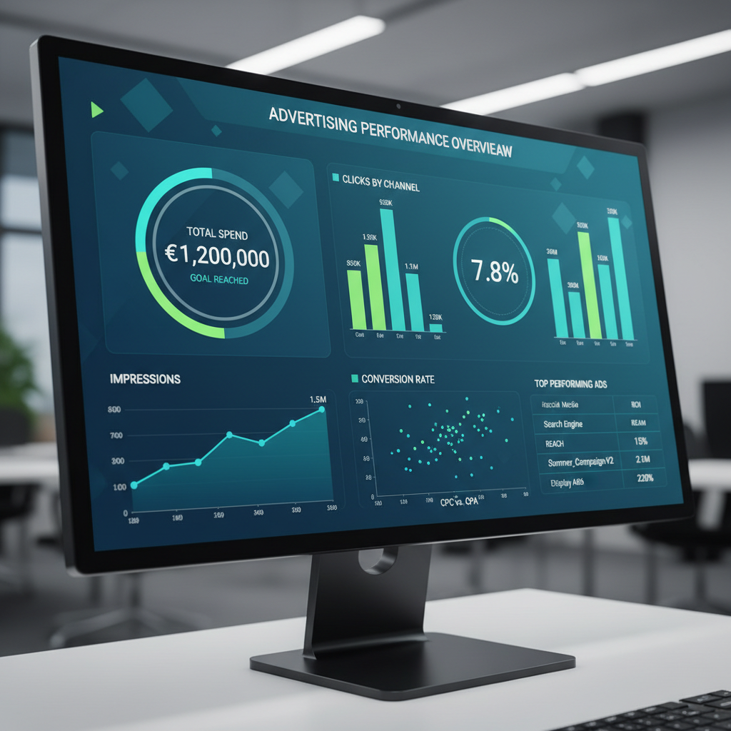 Visualizzazione dati: analisi advertising per aziende italiane