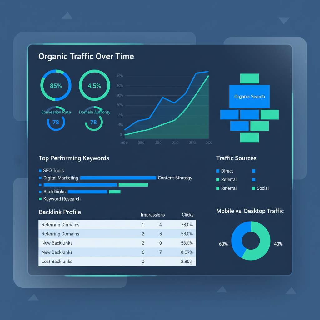 Visualizzazione dati: analisi seo per aziende italiane