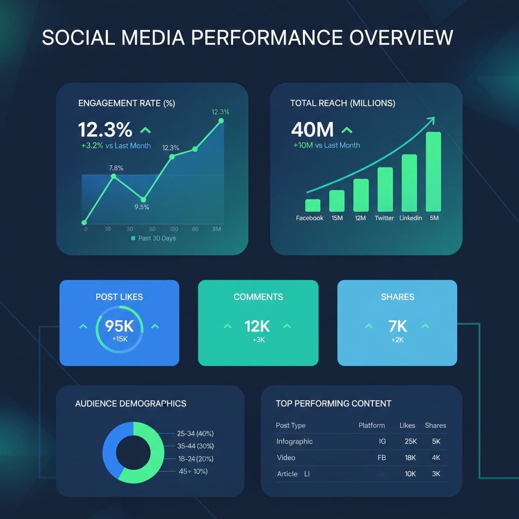 Visualizzazione dati: analisi social media per aziende italiane