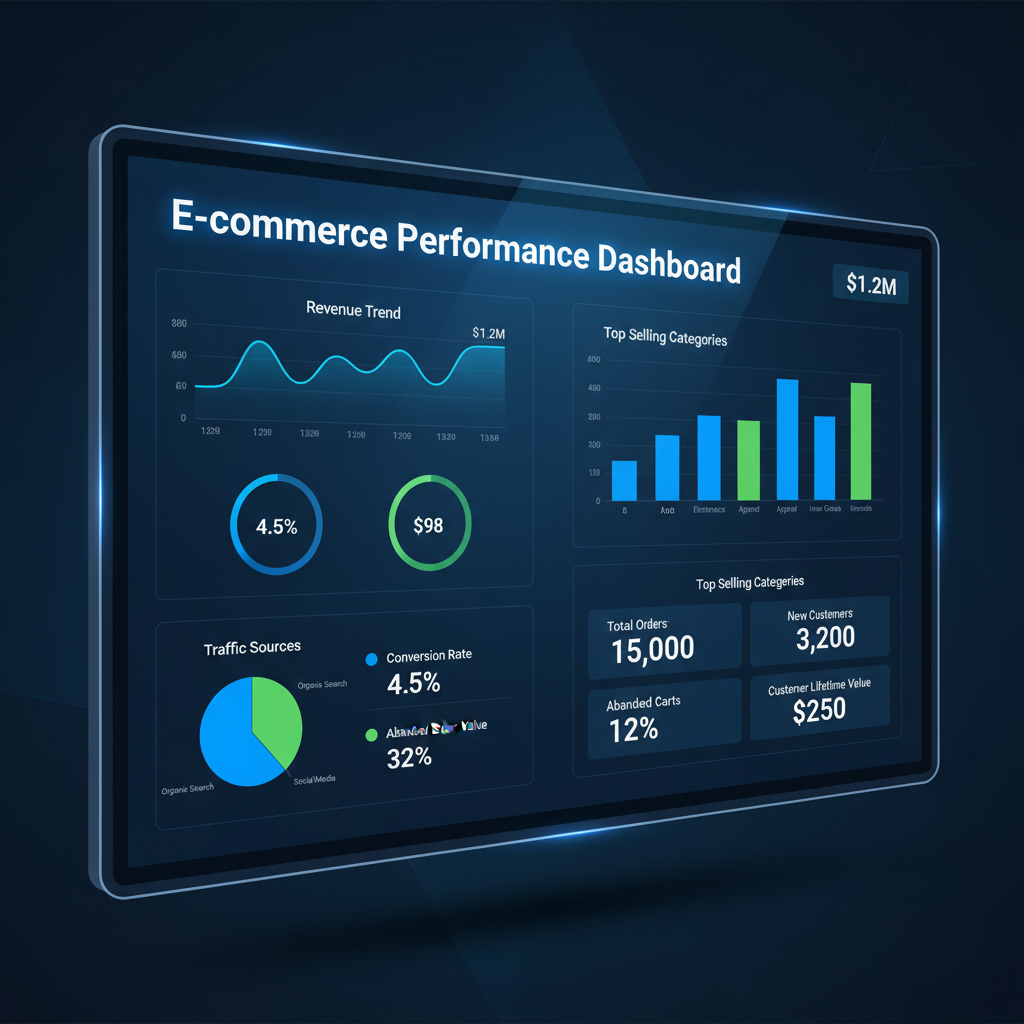 Visualizzazione dati: analisi e-commerce per aziende italiane