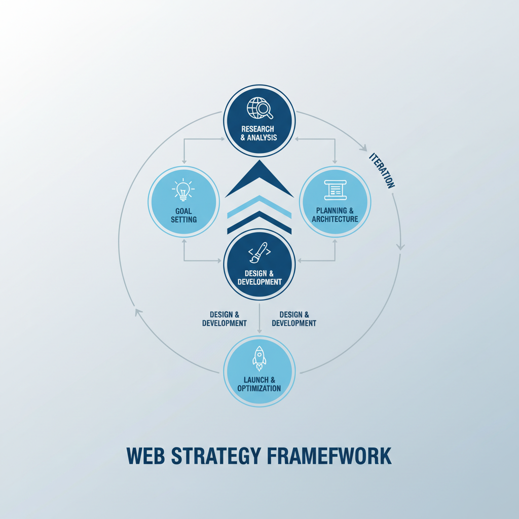 Infografica: Web: Come iniziare: guida passo-passo - strategie e best practice