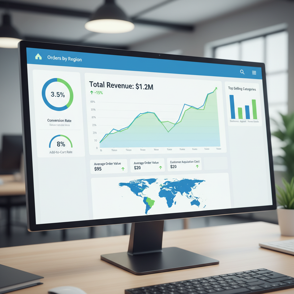 Visualizzazione dati: analisi e-commerce per aziende italiane