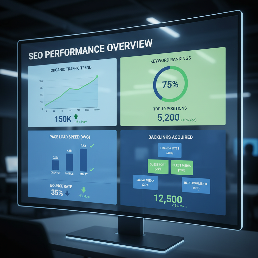 Visualizzazione dati: analisi seo per aziende italiane
