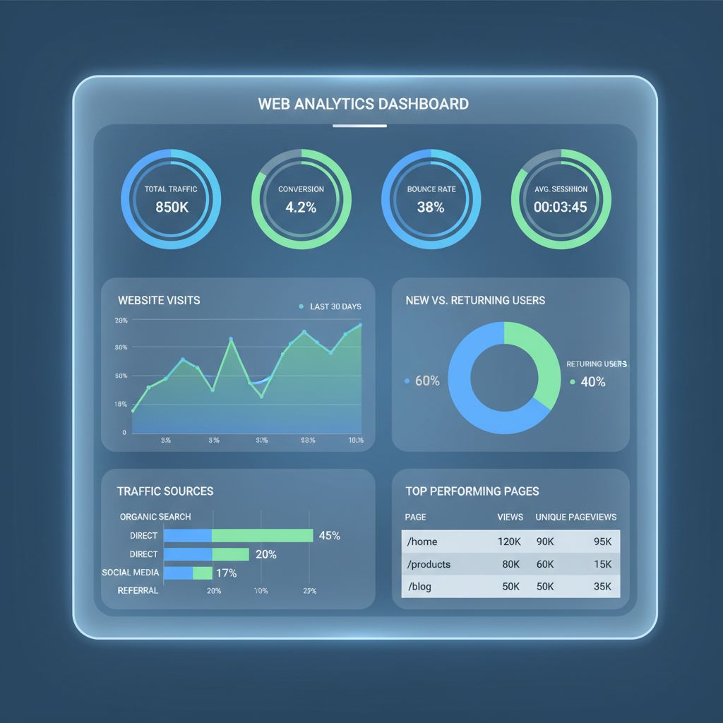 Visualizzazione dati: analisi web per aziende italiane