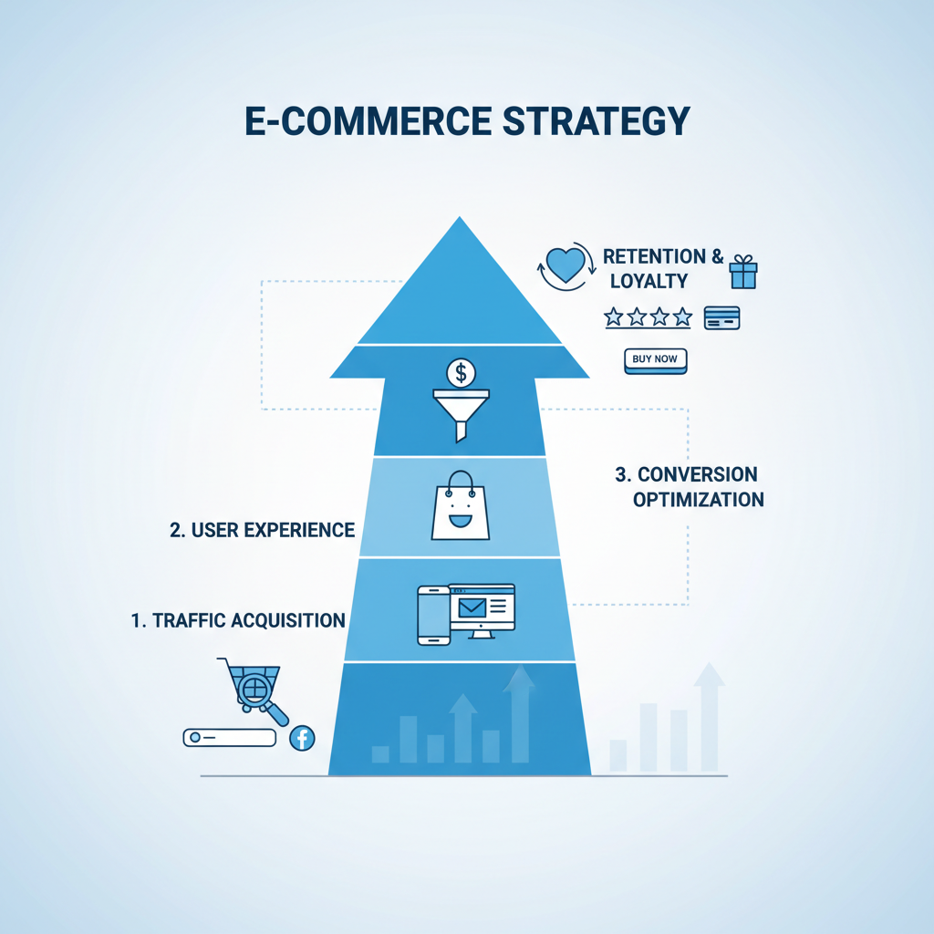 Infografica: E-commerce: Guida aggiornata - strategie e best practice
