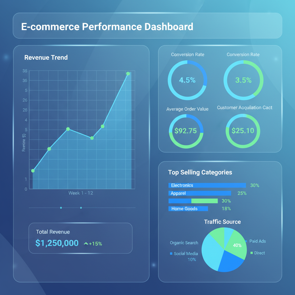 Visualizzazione dati: analisi e-commerce per aziende italiane