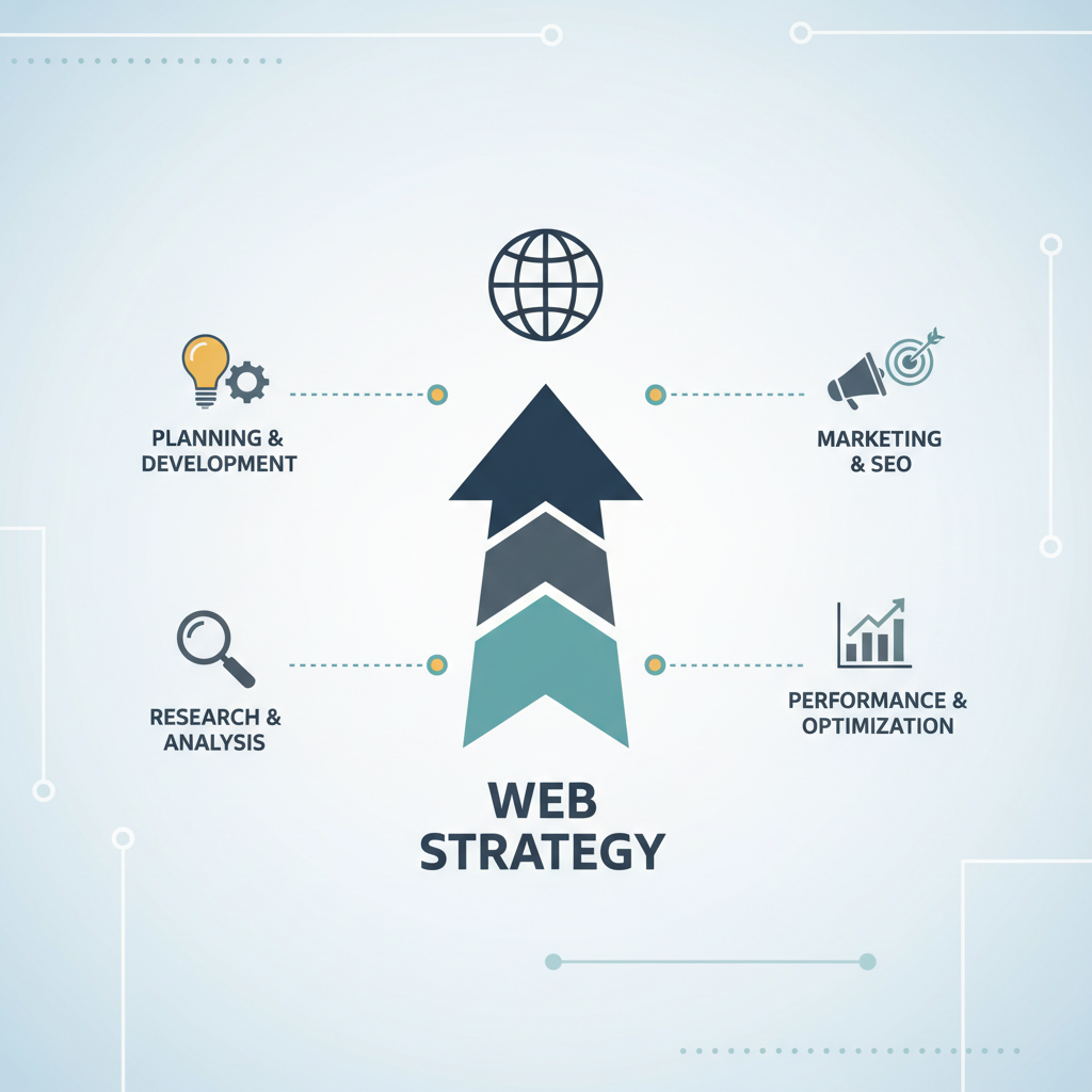 Infografica: Web: Confronto strumenti e piattaforme - strategie e best practice