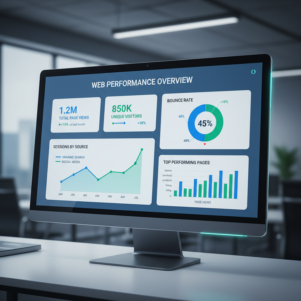 Visualizzazione dati: analisi web per aziende italiane