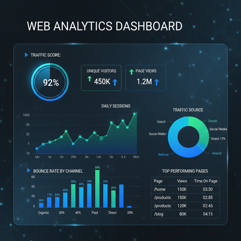Visualizzazione dati: analisi web per aziende italiane