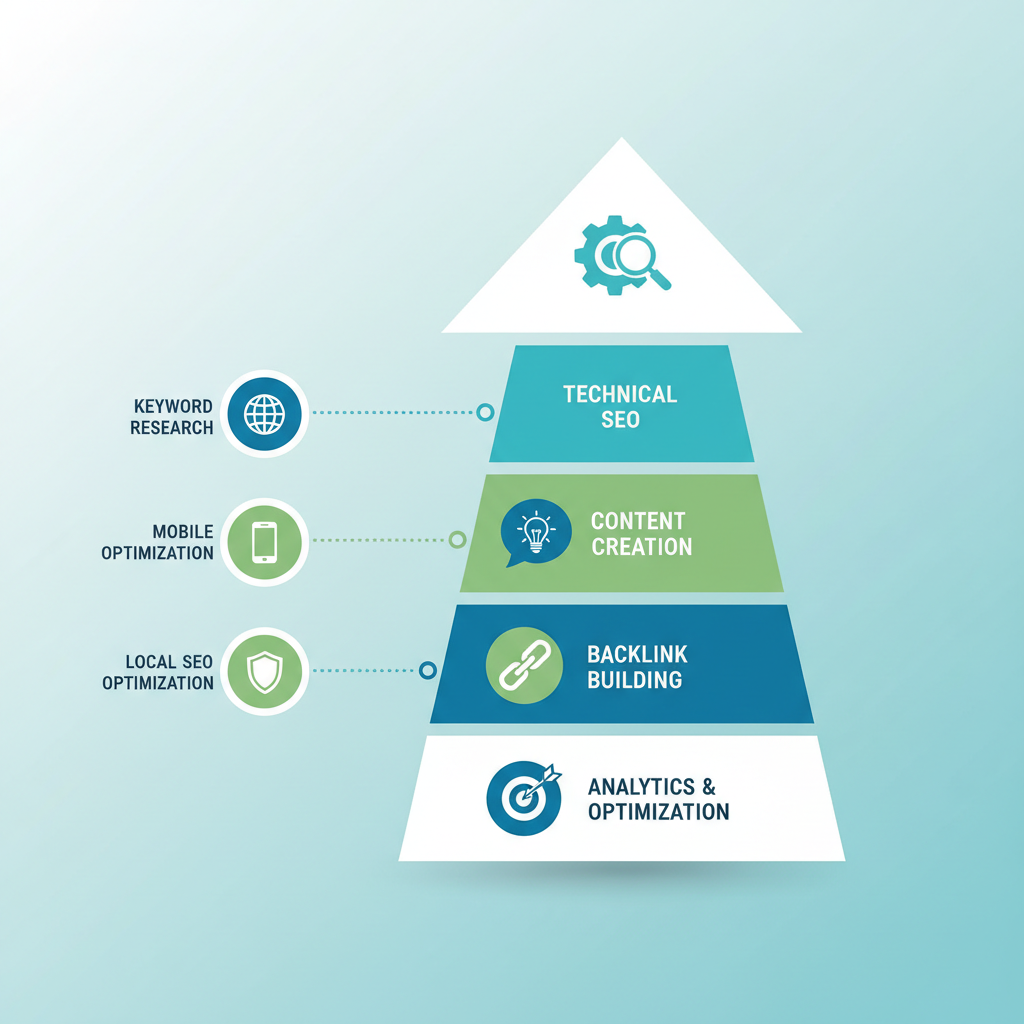 Infografica: SEO: Guida aggiornata - strategie e best practice