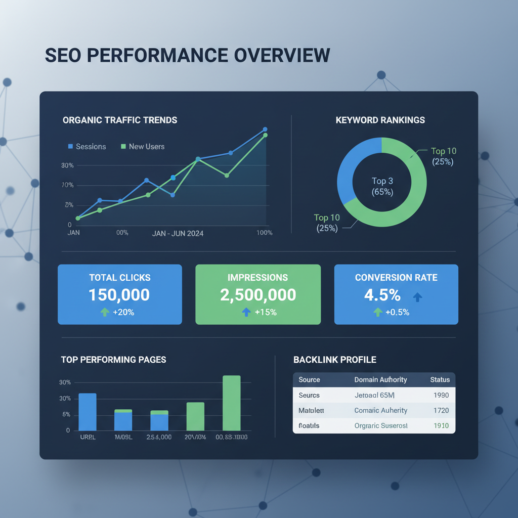 Visualizzazione dati: analisi seo per aziende italiane