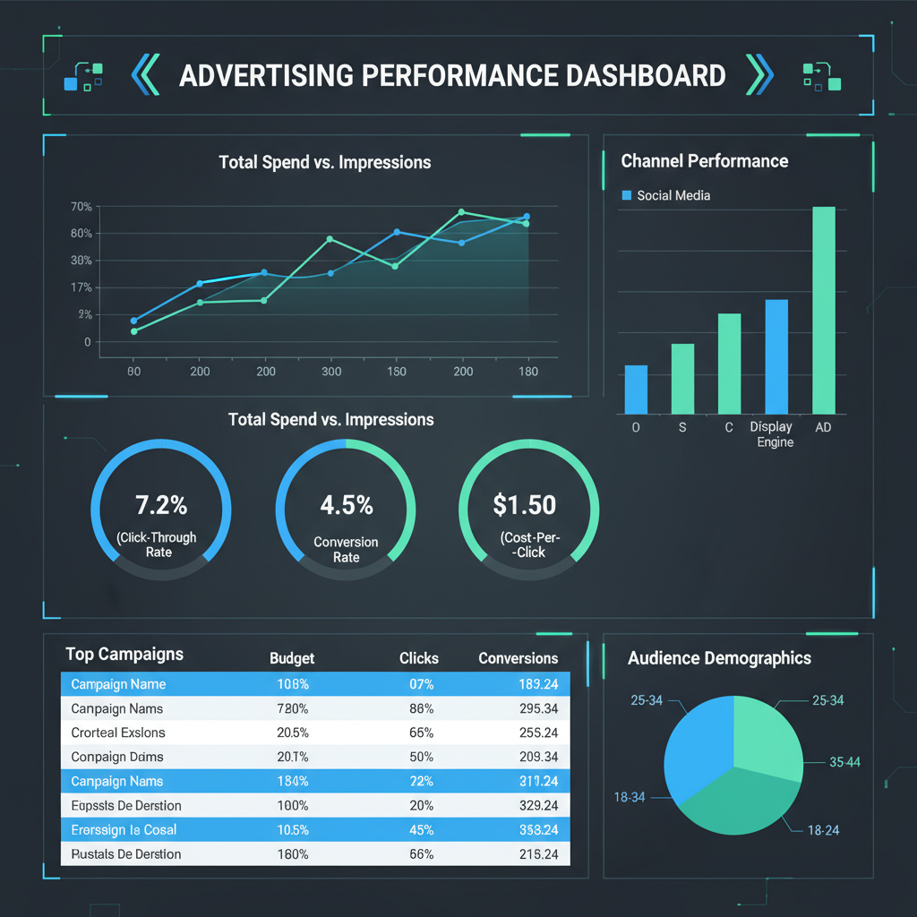 Visualizzazione dati: analisi advertising per aziende italiane