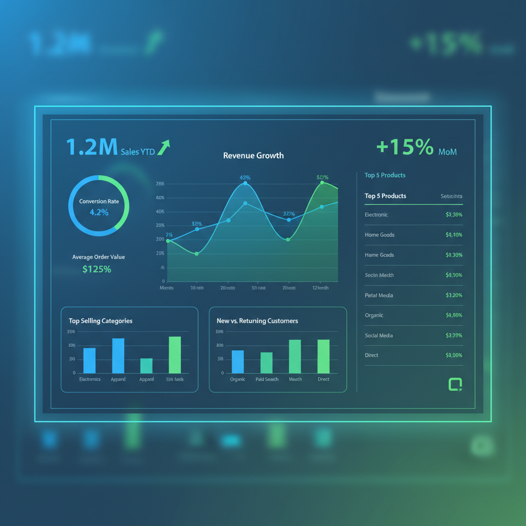 Visualizzazione dati: analisi e-commerce per aziende italiane