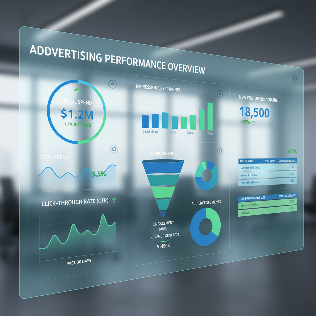 Visualizzazione dati: analisi advertising per aziende italiane