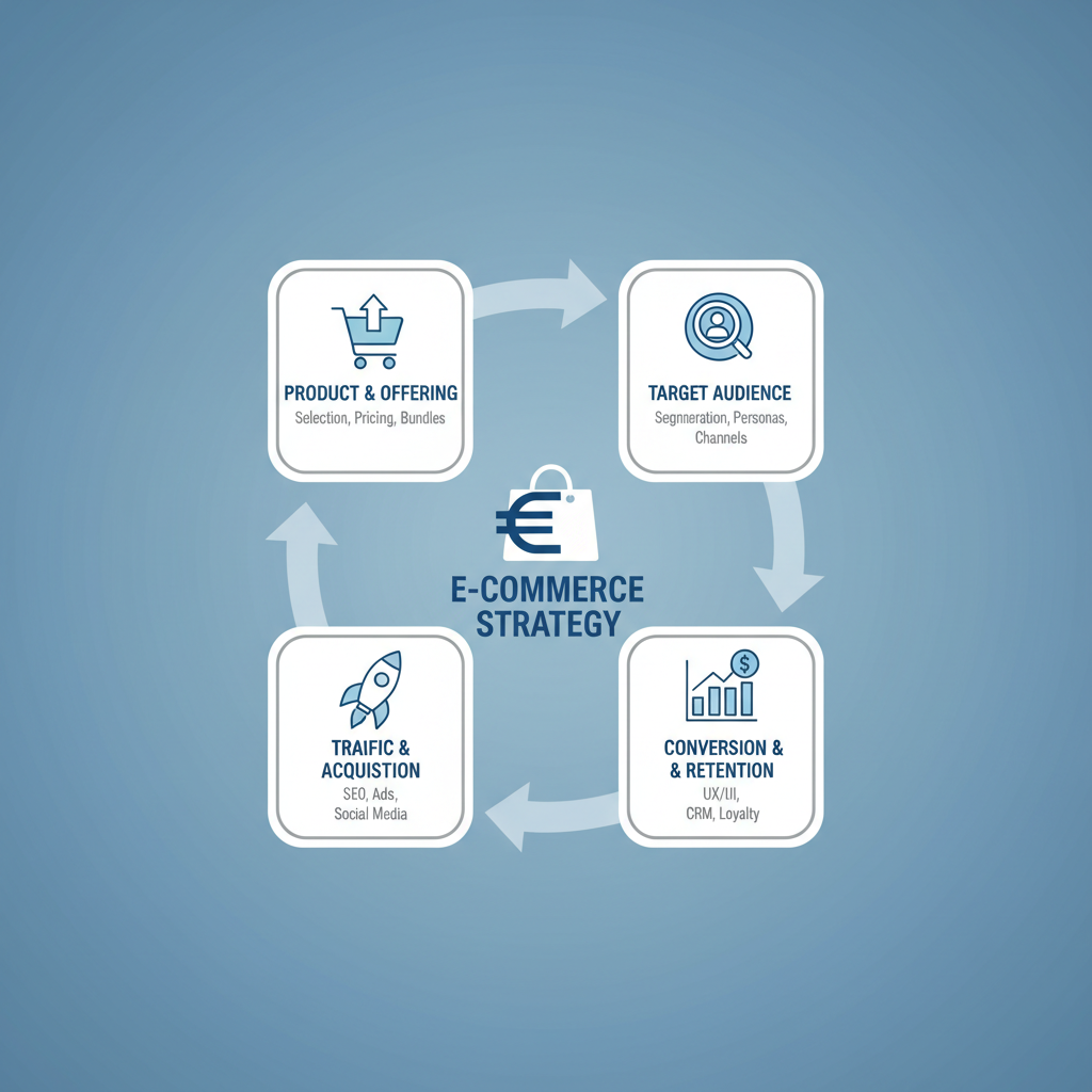 Infografica: E-commerce: Dal piano alla pratica: implementazione - strategie e best practice