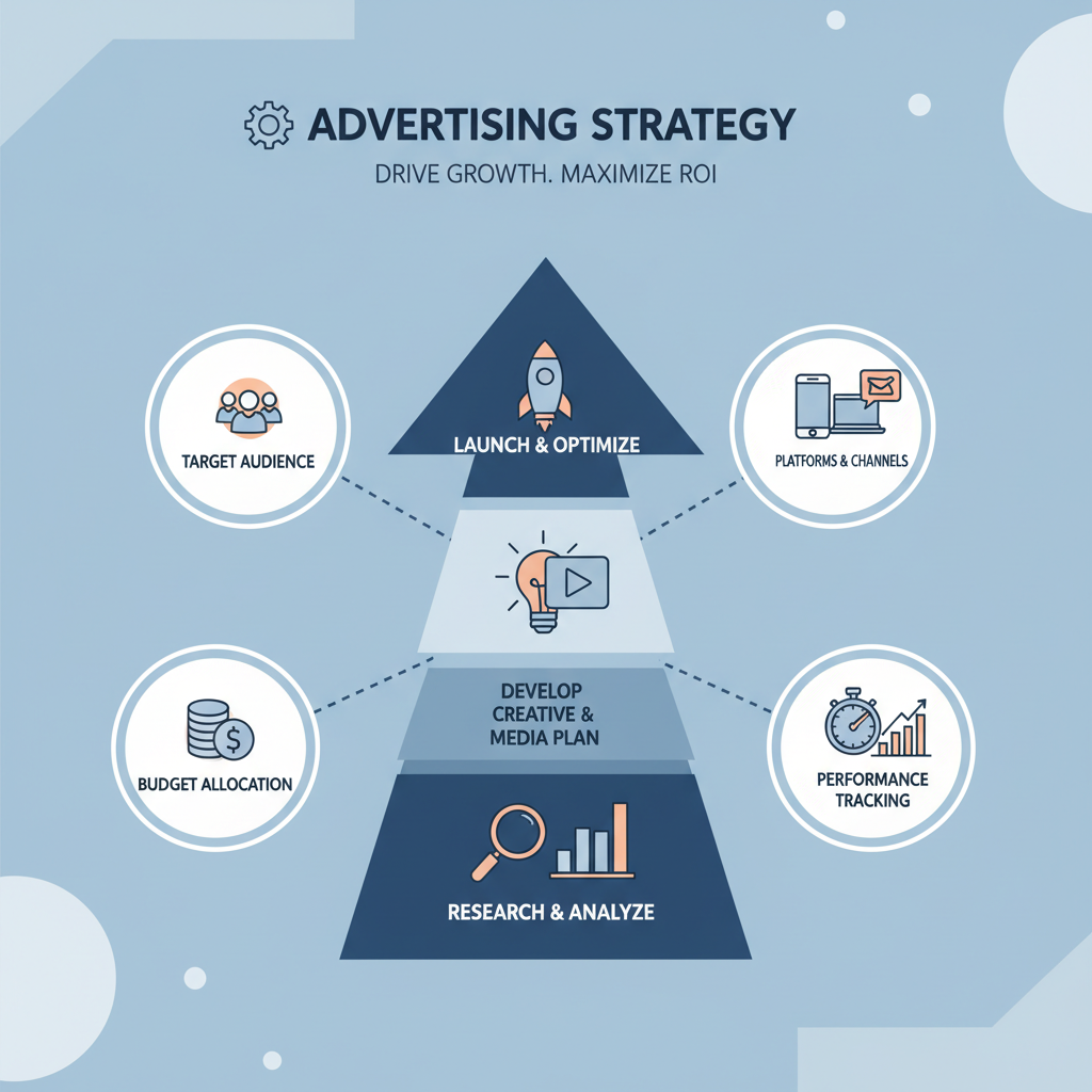 Infografica: Advertising: ROI e metriche: misurare il successo - strategie e best practice
