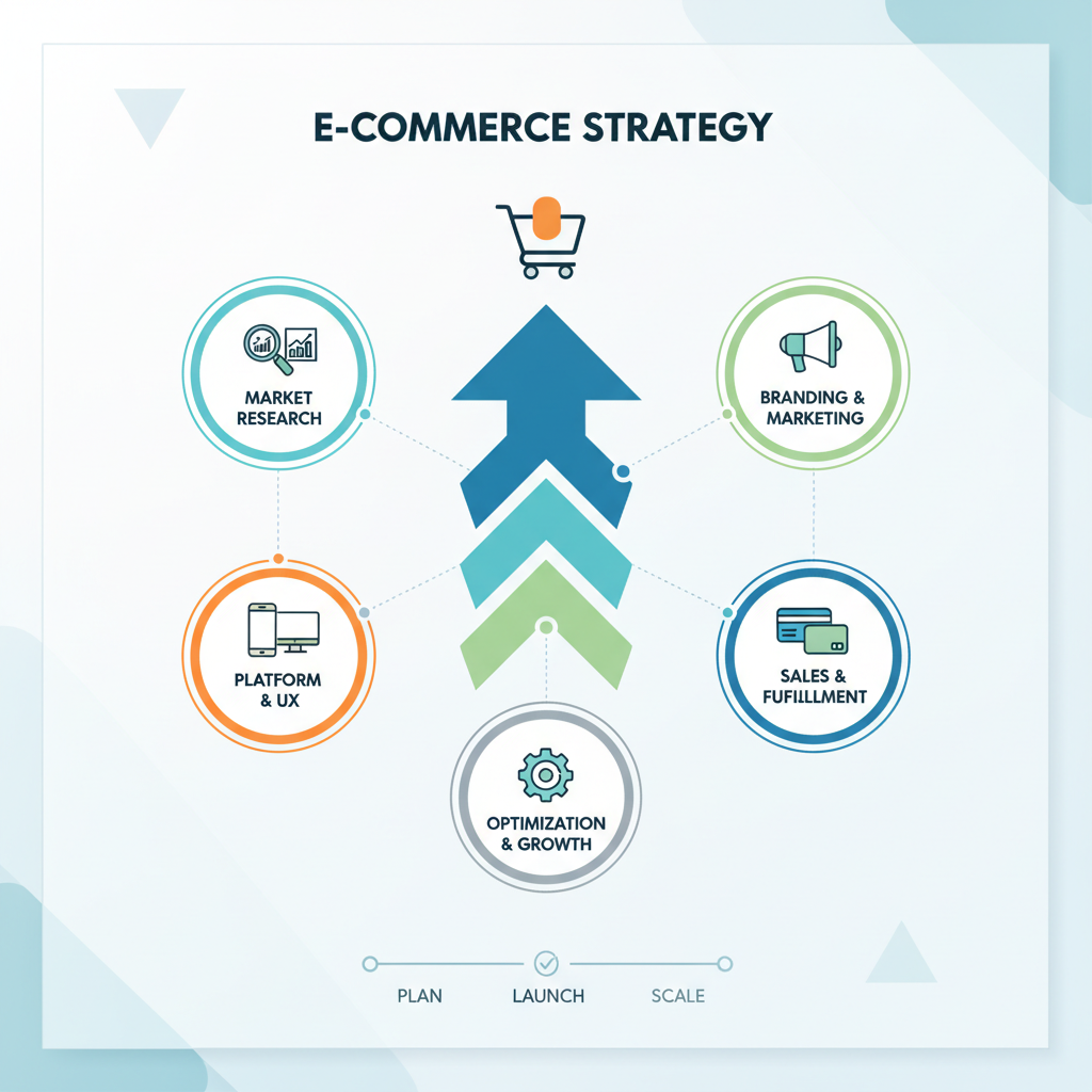 Infografica: E-commerce: Guida aggiornata  — Edizione 9 marzo  s4dj52pd - strategie e best practice