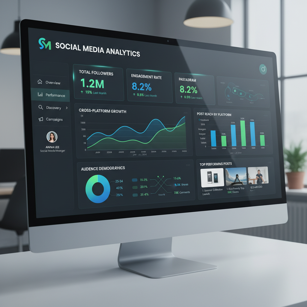 Visualizzazione dati: analisi social media per aziende italiane