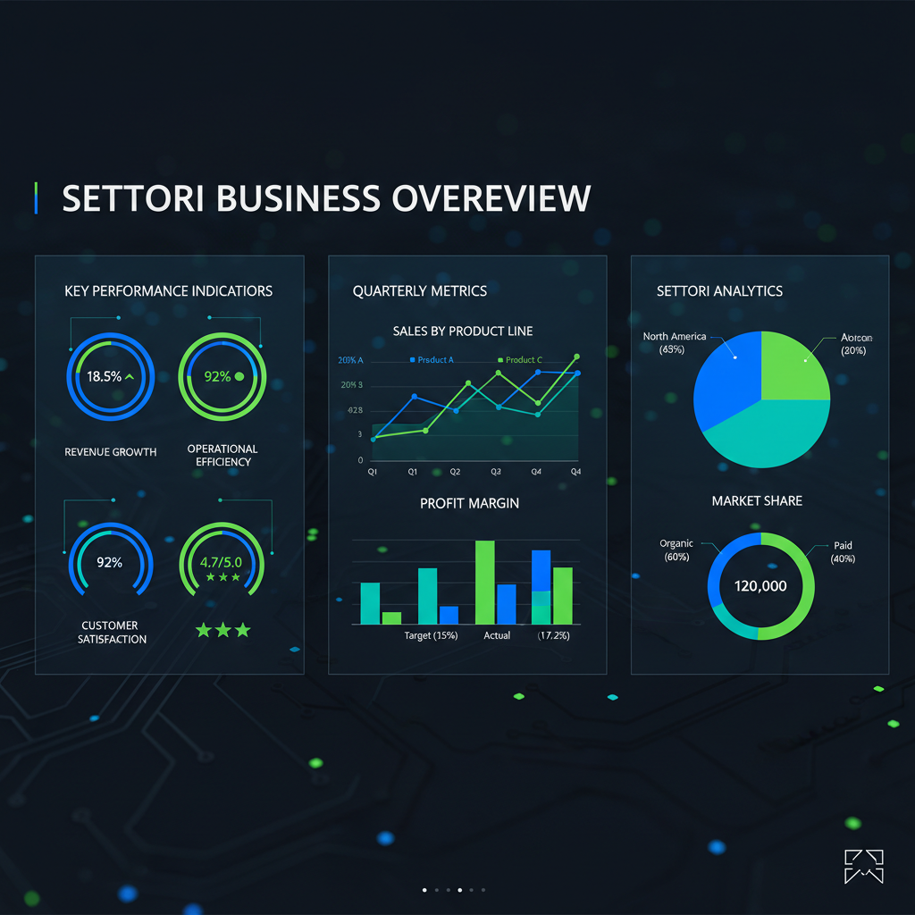 Visualizzazione dati: analisi settori per aziende italiane