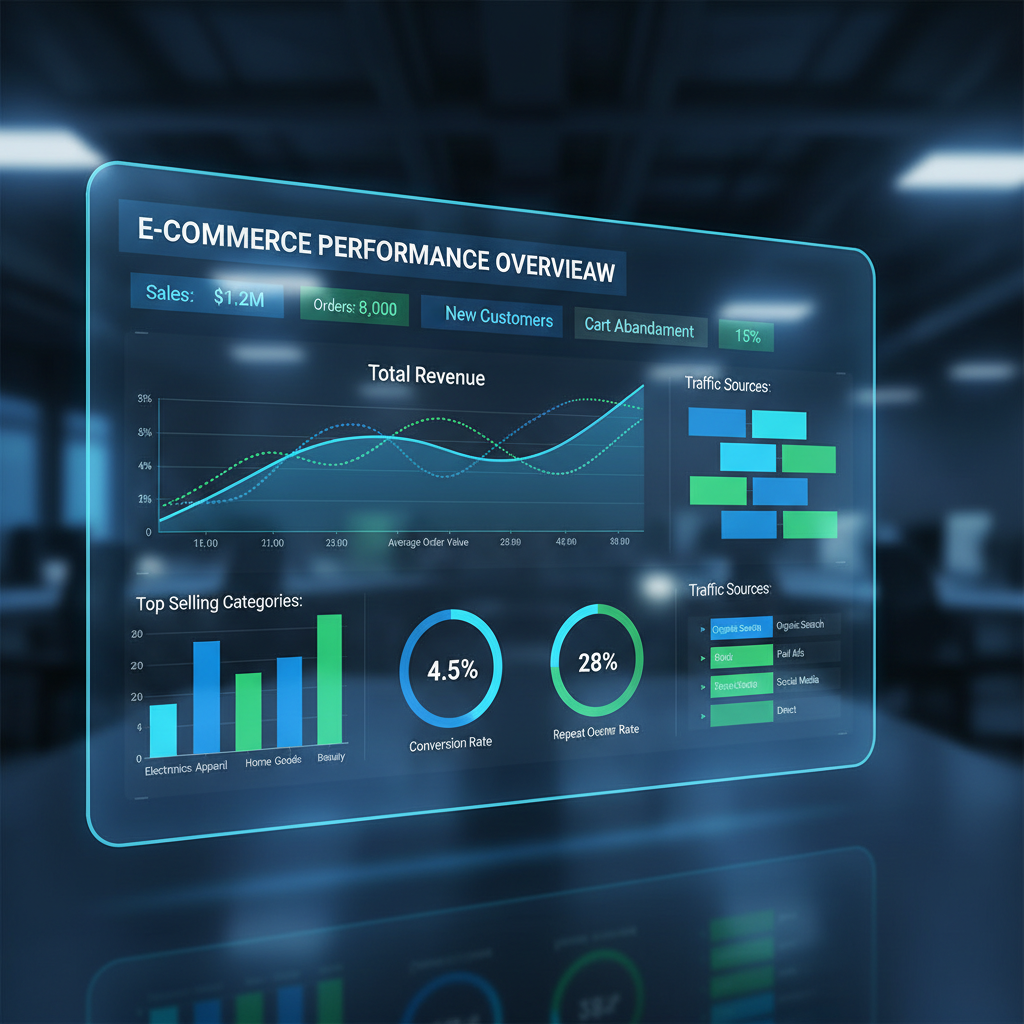 Visualizzazione dati: analisi e-commerce per aziende italiane