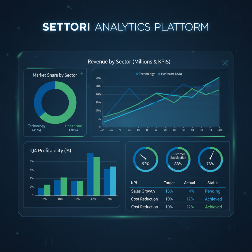 Visualizzazione dati: analisi settori per aziende italiane