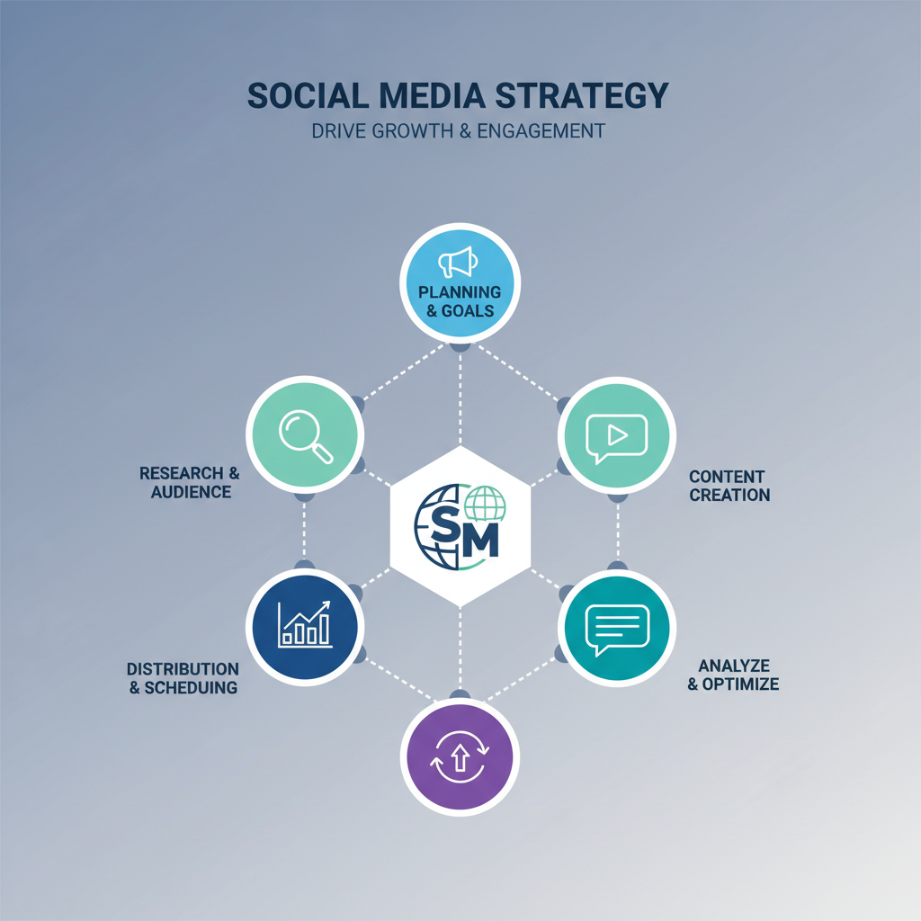 Infografica: Social Media: Confronto strumenti e piattaforme - strategie e best practice