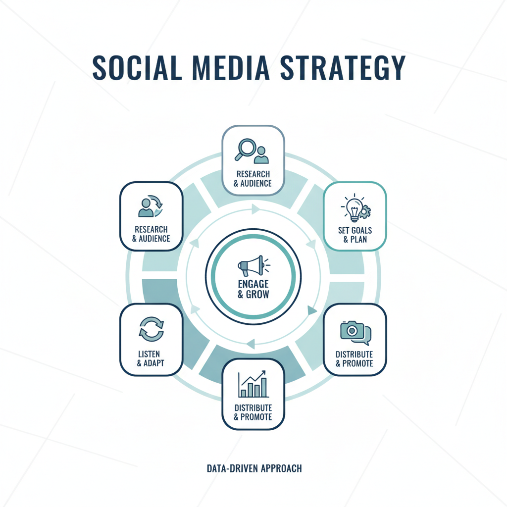 Infografica: Social Media: Checklist operativa per professionisti - strategie e best practice