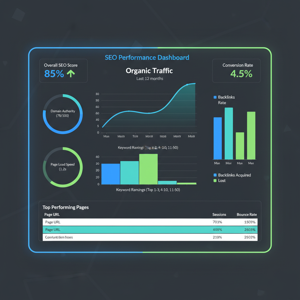 Visualizzazione dati: analisi seo per aziende italiane