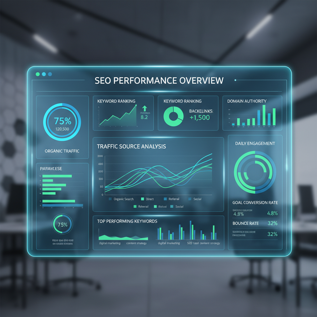 Visualizzazione dati: analisi seo per aziende italiane