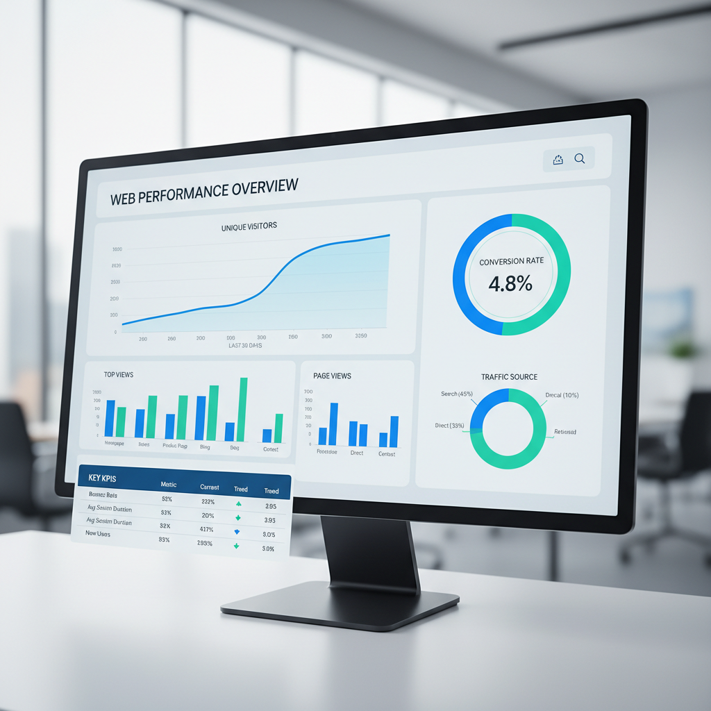 Visualizzazione dati: analisi web per aziende italiane