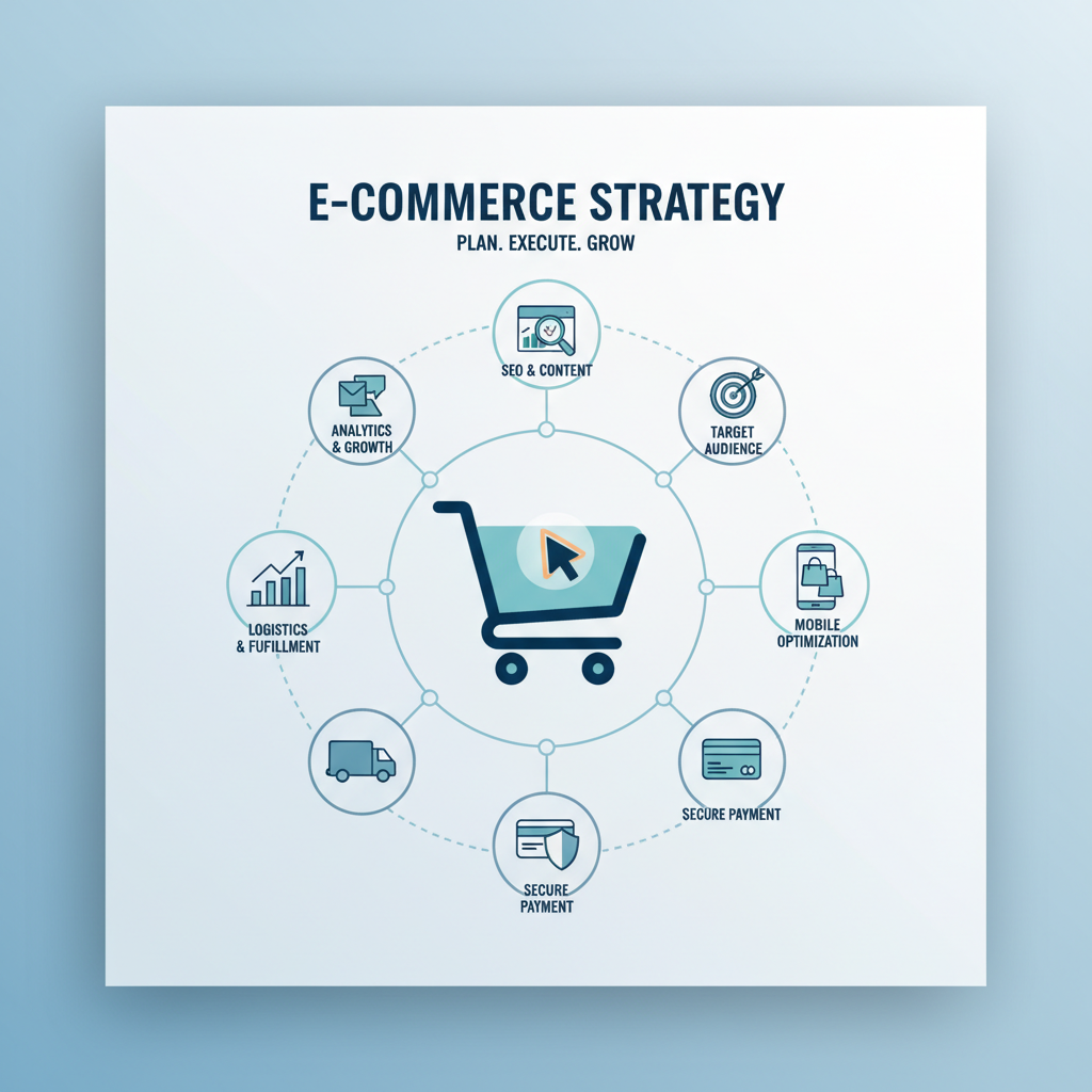 Infografica: E-commerce: Come iniziare: guida passo-passo — Edizione 19 m - strategie e best practice
