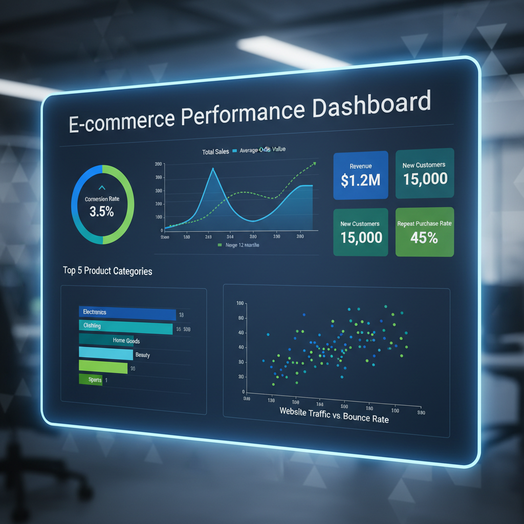 Visualizzazione dati: analisi e-commerce per aziende italiane