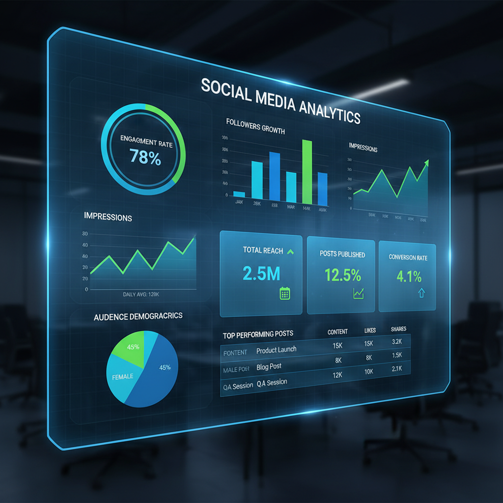 Visualizzazione dati: analisi social media per aziende italiane