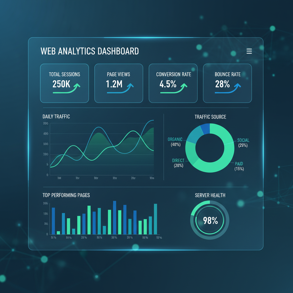 Visualizzazione dati: analisi web per aziende italiane