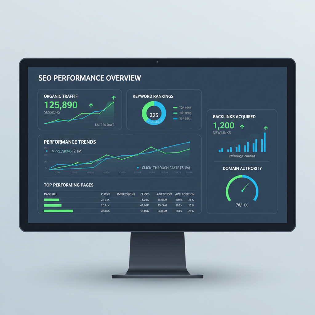 Visualizzazione dati: analisi seo per aziende italiane