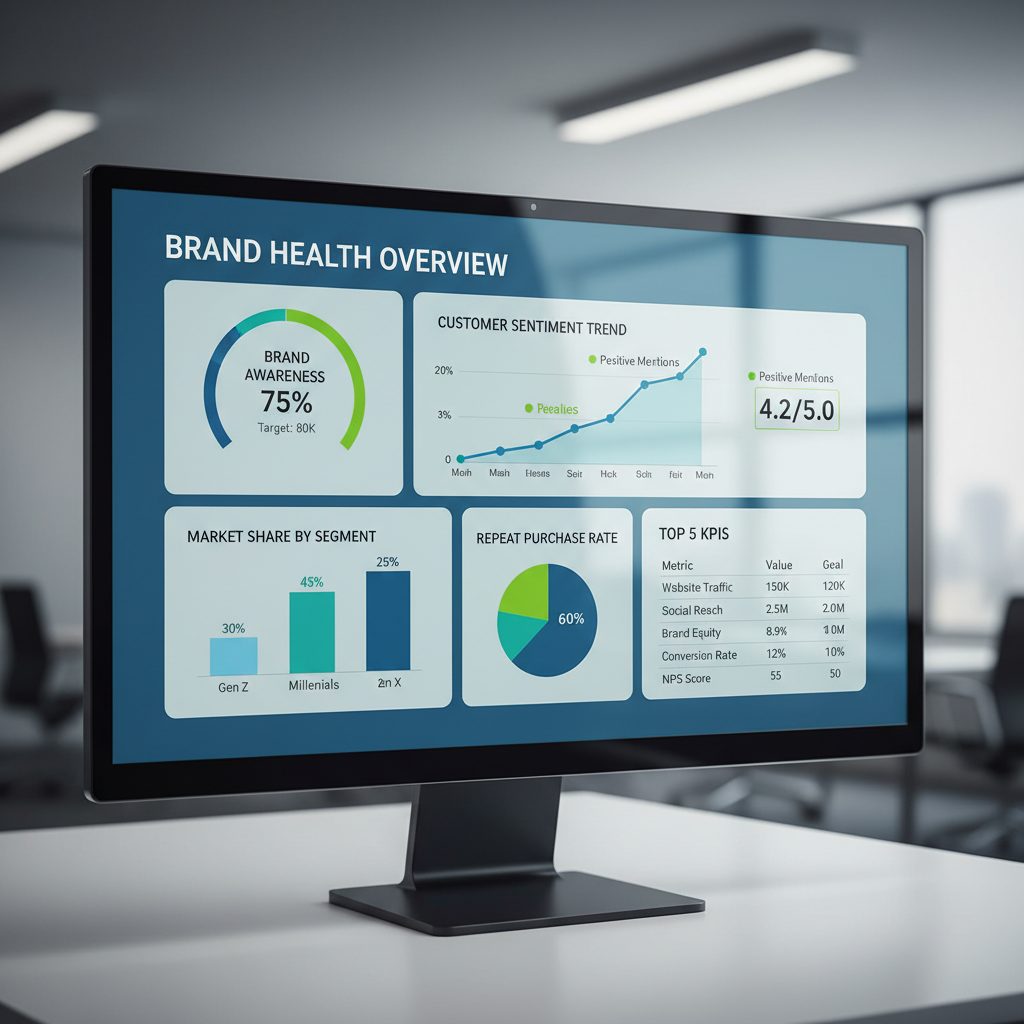 Visualizzazione dati: analisi branding per aziende italiane