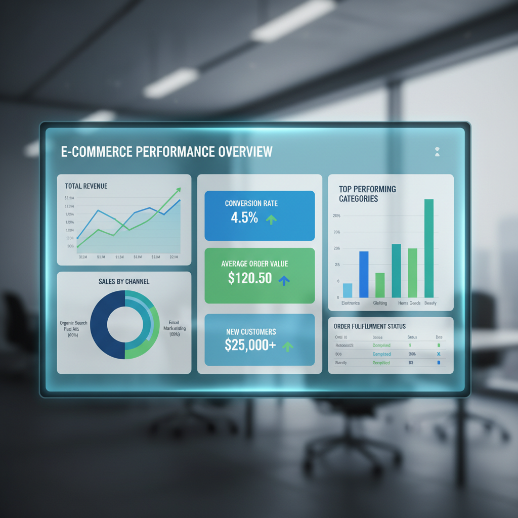Visualizzazione dati: analisi e-commerce per aziende italiane