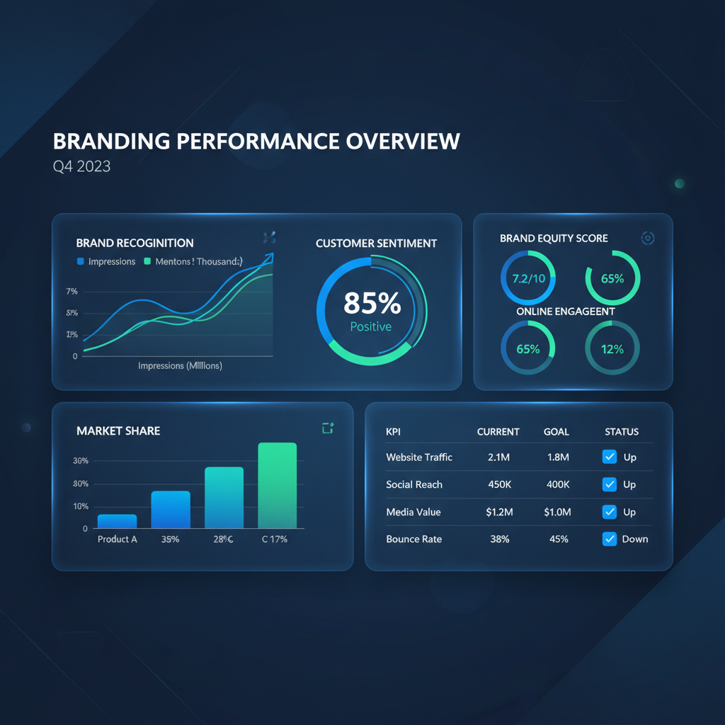 Visualizzazione dati: analisi branding per aziende italiane